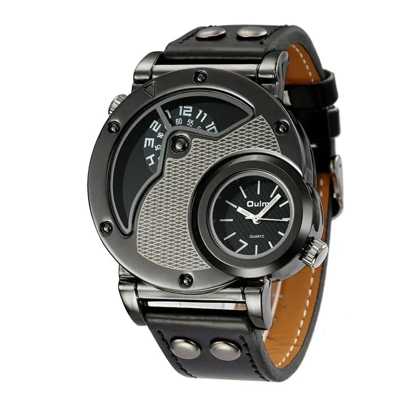 Olsen & Olsen Luxury Dual Time Quartz Watch™