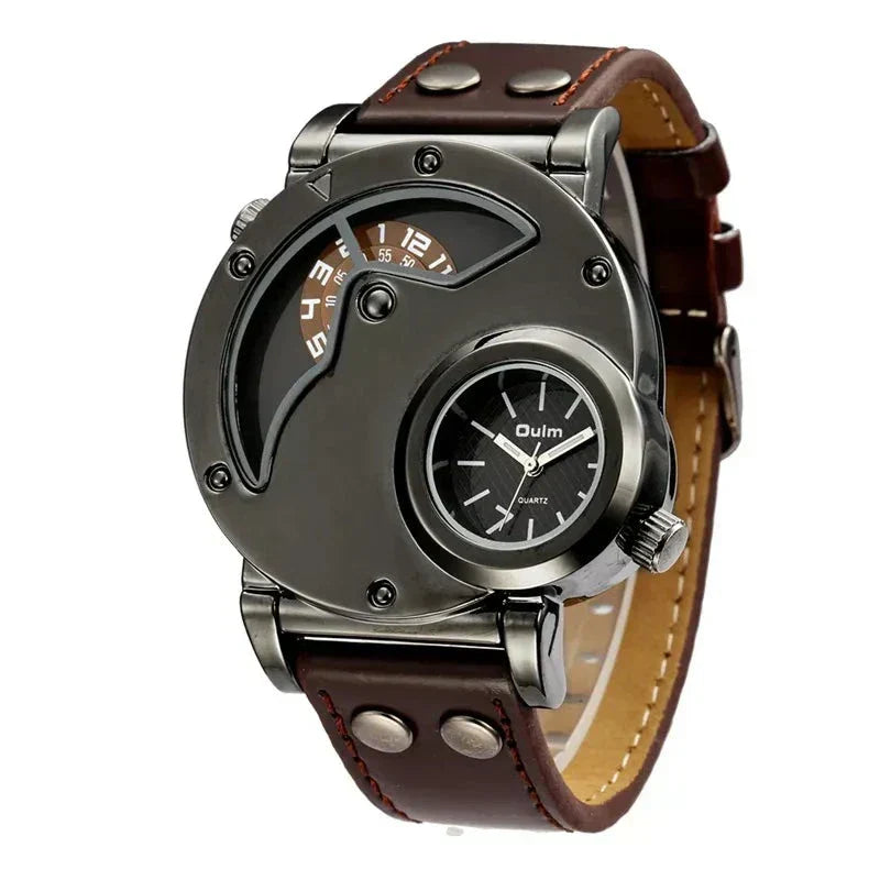 Olsen & Olsen Luxury Dual Time Quartz Watch™