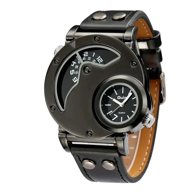Olsen & Olsen Luxury Dual Time Quartz Watch™