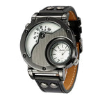 Olsen & Olsen Luxury Dual Time Quartz Watch™
