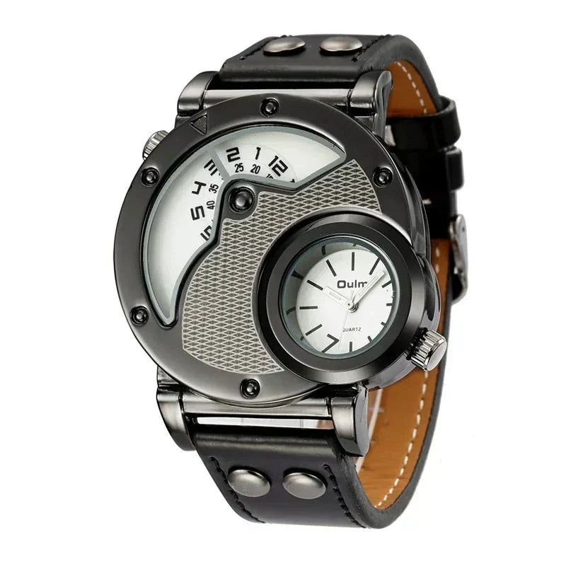Olsen & Olsen Luxury Dual Time Quartz Watch™