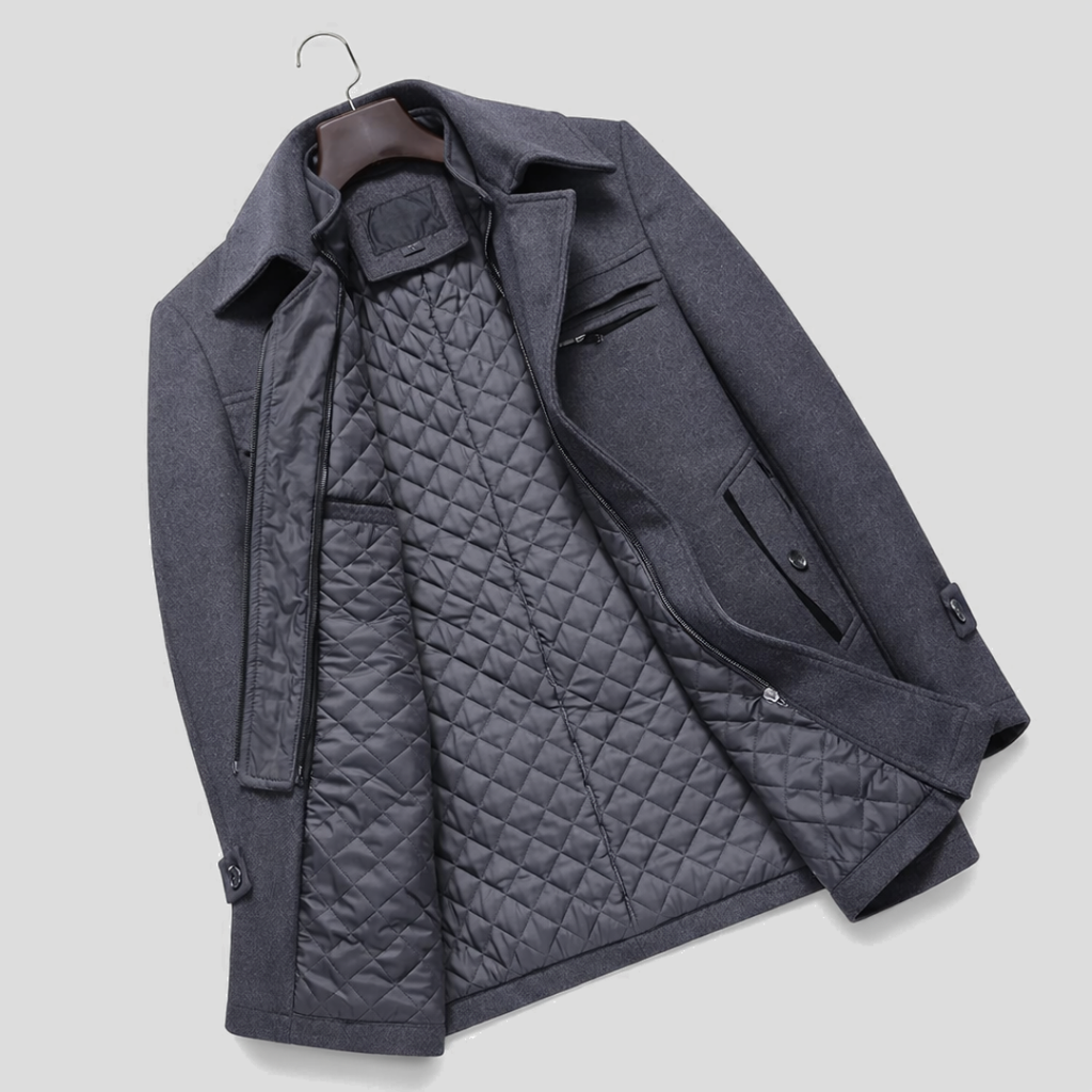 JAMES WOOL COAT | RELIABLE WARMTH, TIMELESS STYLE
