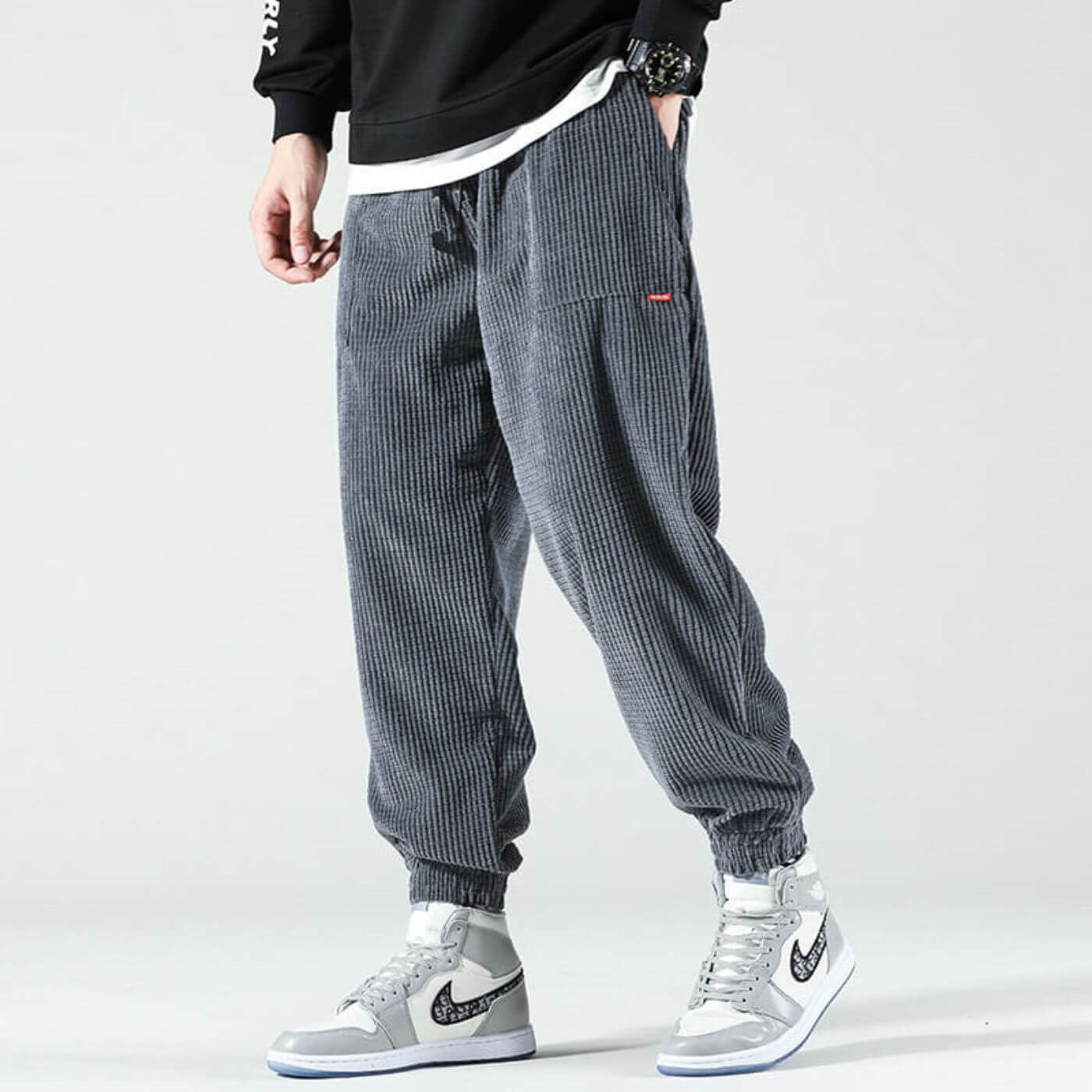 Kasper | Elegant Corduroy Joggers