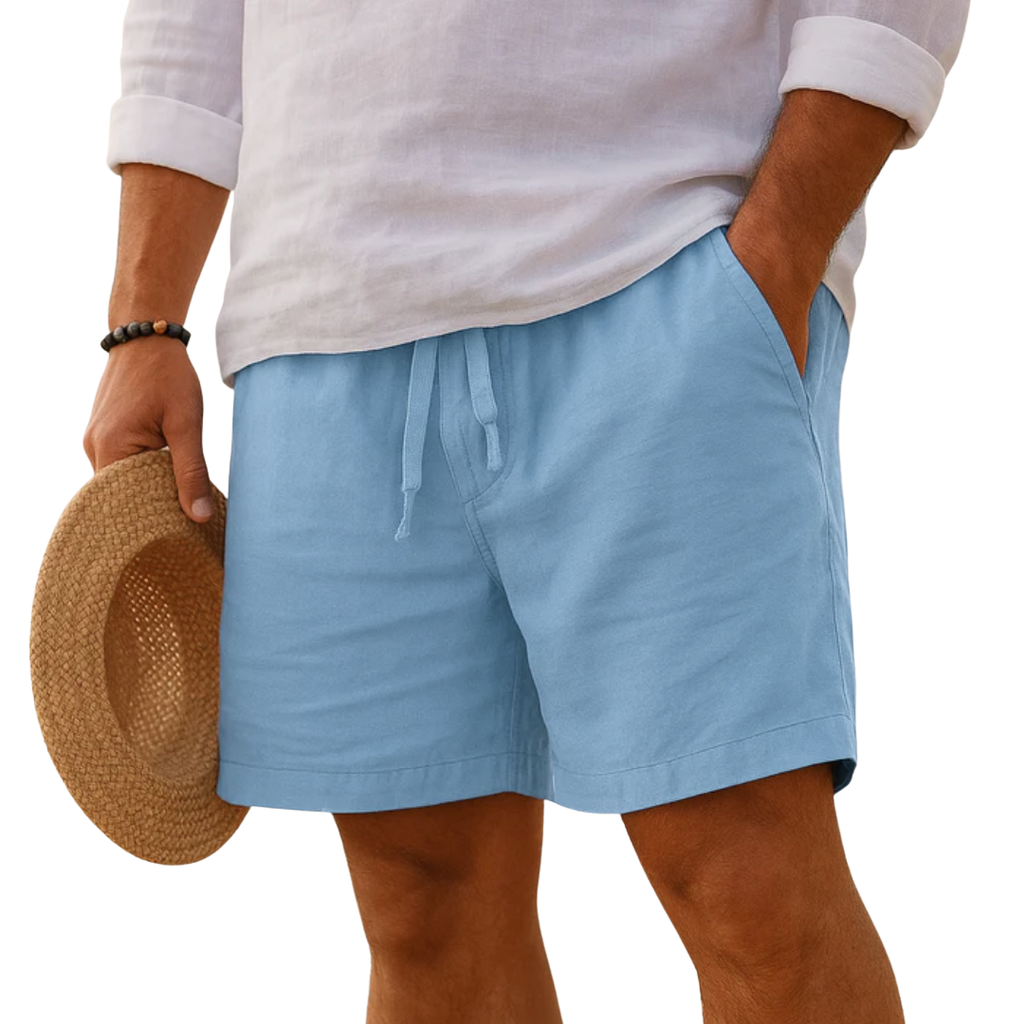 Lenoir™ | Elegant Linen Shorts with Elastic Waist