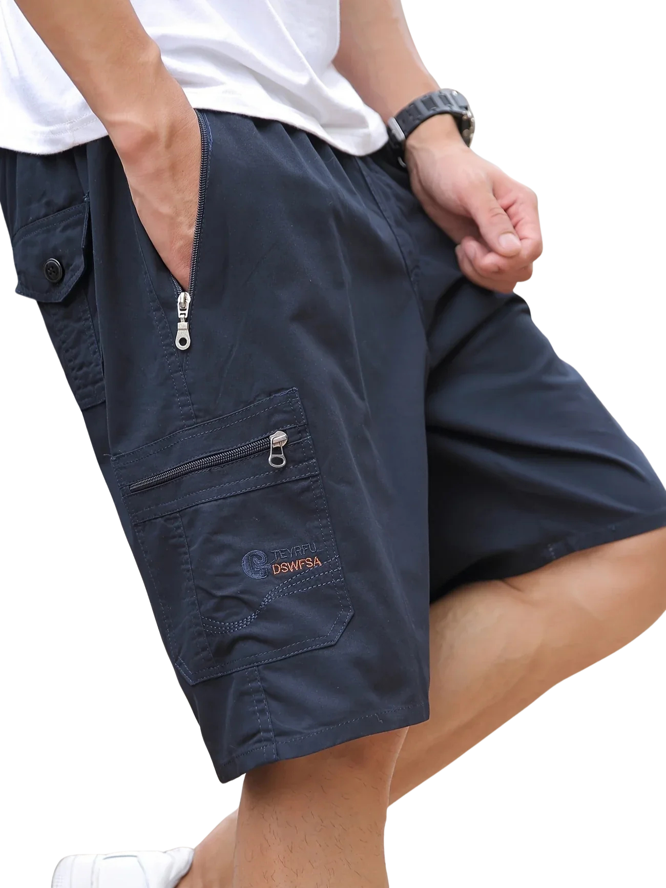 Didier™ | Lightweight cargo shorts with pockets