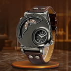 Olsen & Olsen Luxury Dual Time Quartz Watch™