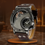 Olsen & Olsen Luxury Dual Time Quartz Watch™