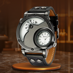 Olsen & Olsen Luxury Dual Time Quartz Watch™