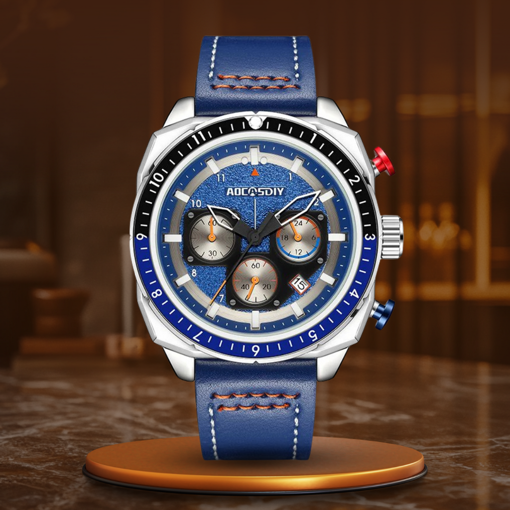 Luxury Quartz Sport Chronograph Watch™ - Olsen & Olsen