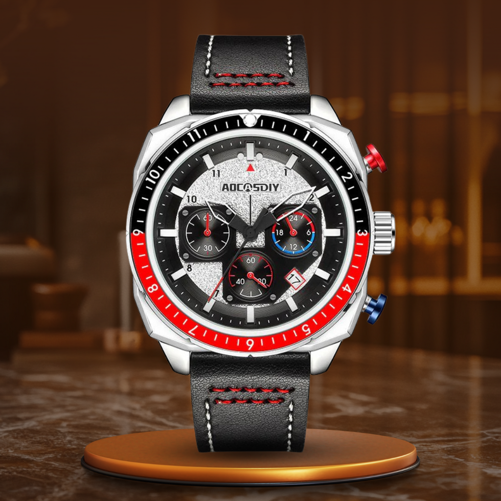 Luxury Quartz Sport Chronograph Watch™ - Olsen & Olsen