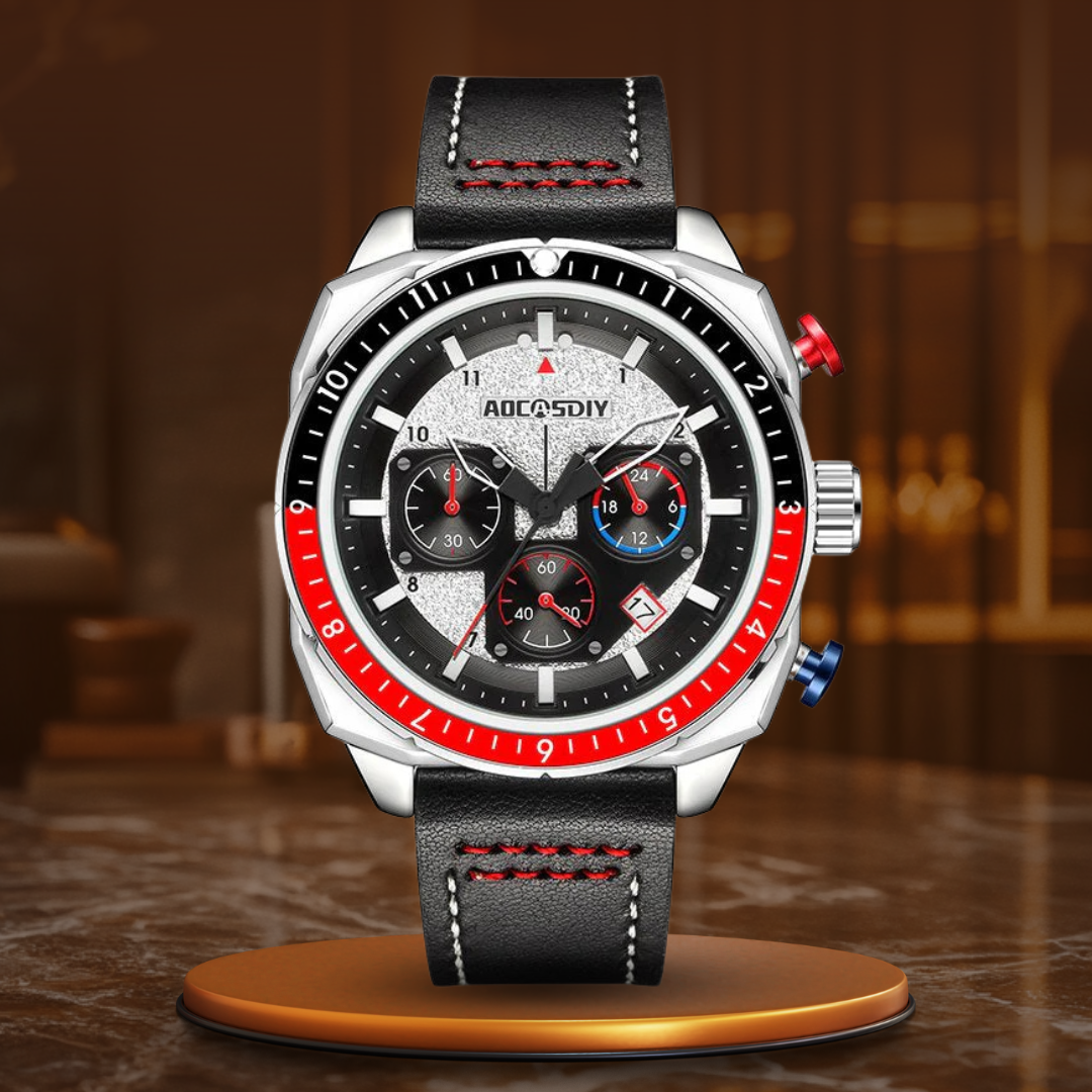 Luxury Quartz Sport Chronograph Watch™ - Olsen & Olsen