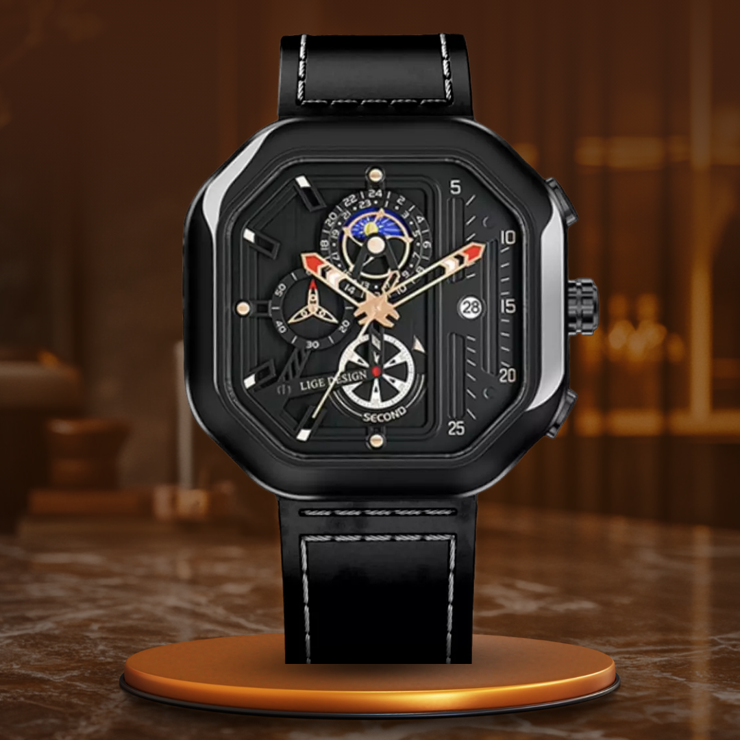 Luxury Quartz Chronograph Watch™ by Olsen & Olsen