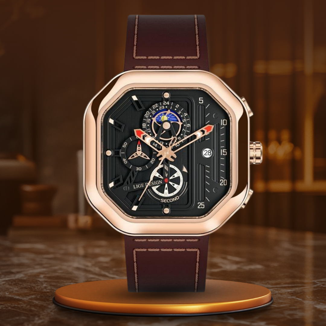 Luxury Quartz Chronograph Watch™ by Olsen & Olsen