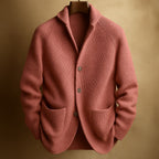 Preston | Men’s Ribbed Wool Cardigan