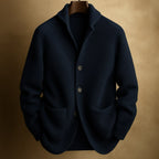 Preston | Men’s Ribbed Wool Cardigan