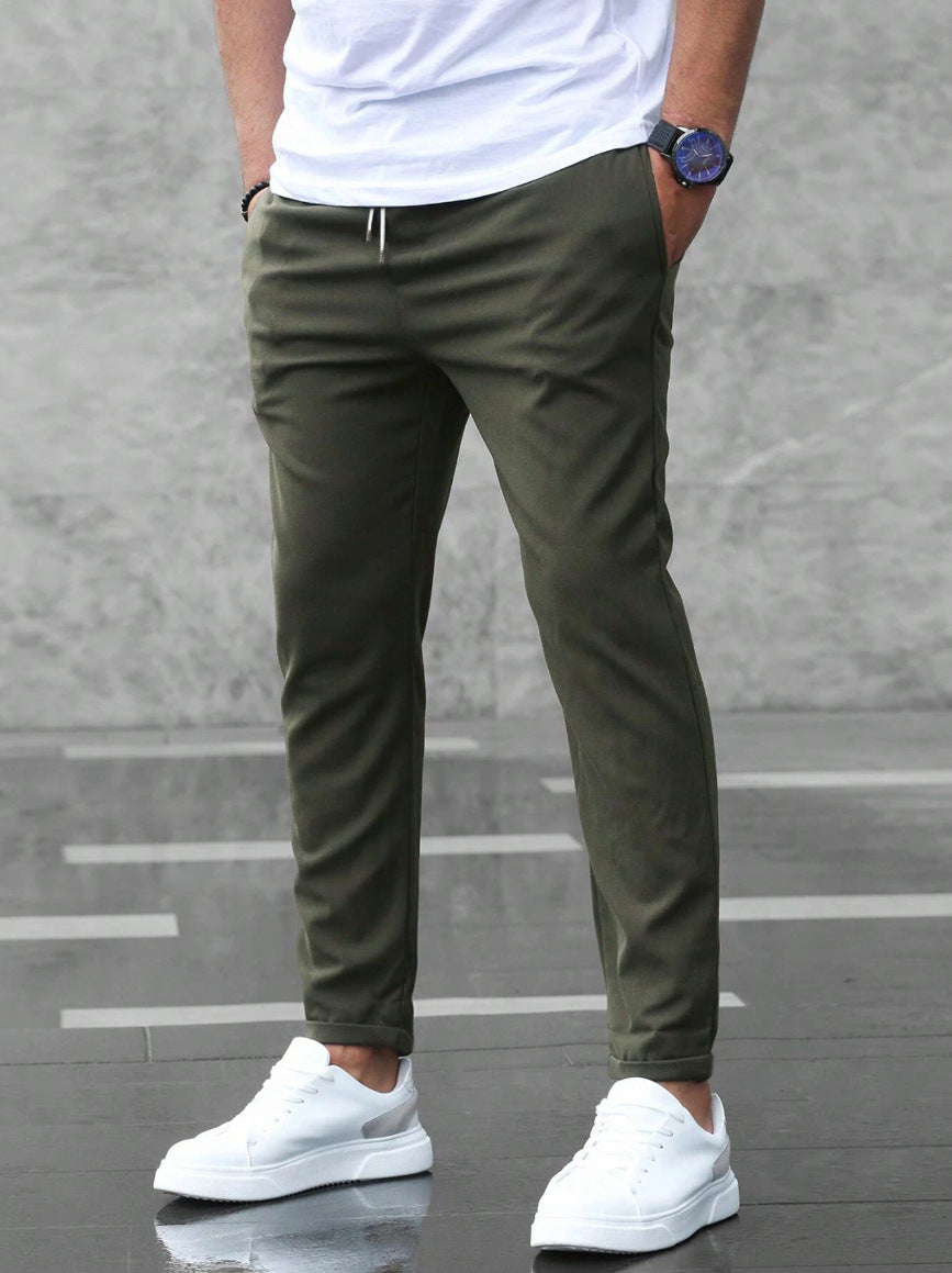 David – Premium Lightweight Straight-Leg Casual Pants