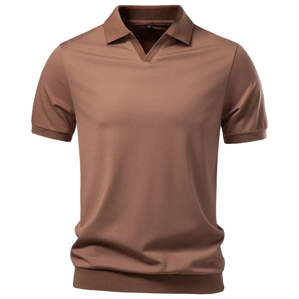 J&M Paris™ | Breathable V-Neck Polo