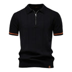 J&M Paris™ | Men's Polo with Zipper