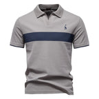 J&M Paris™ | Men's Color Block Polo