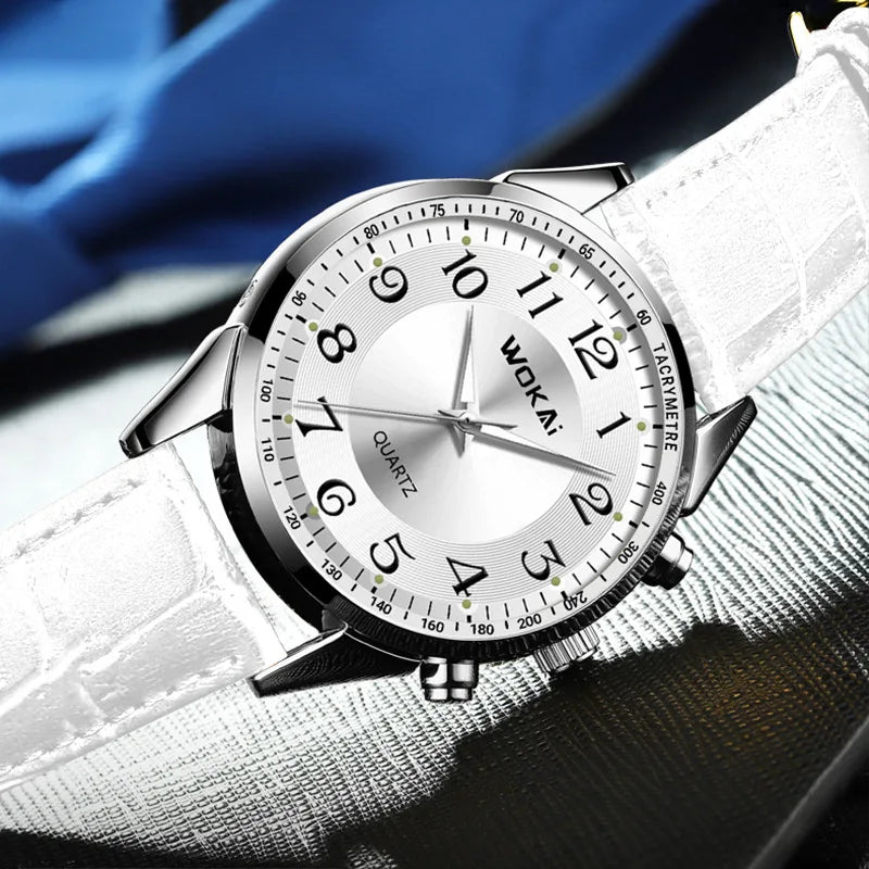 White Casual Sports Watch™ - Olsen & Olsen