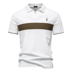 J&M Paris™ | Men's Color Block Polo