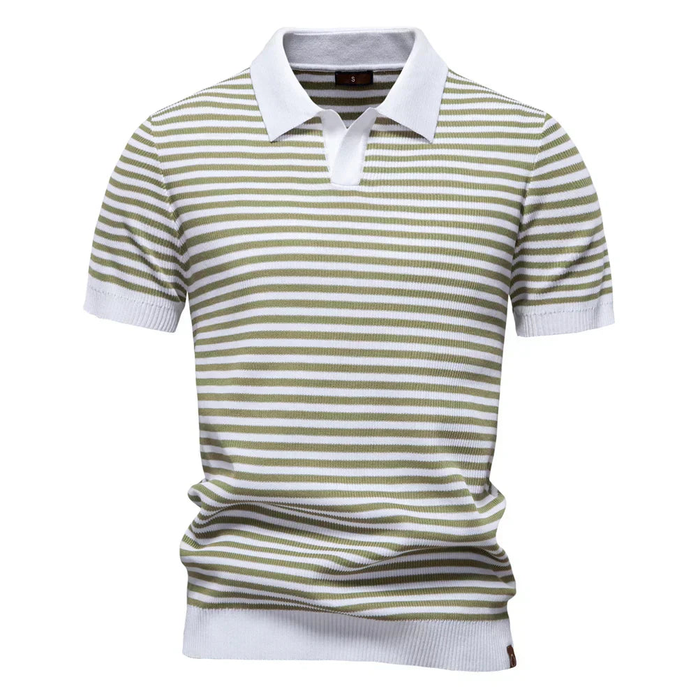 J&M Paris™ | Striped Polo
