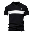 J&M Paris™ | Men's Color Block Polo