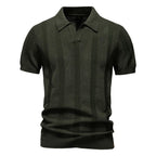 J&M Paris™ | Elegant Striped Polo