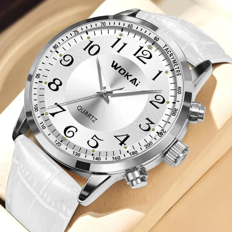 White Casual Sports Watch™ - Olsen & Olsen