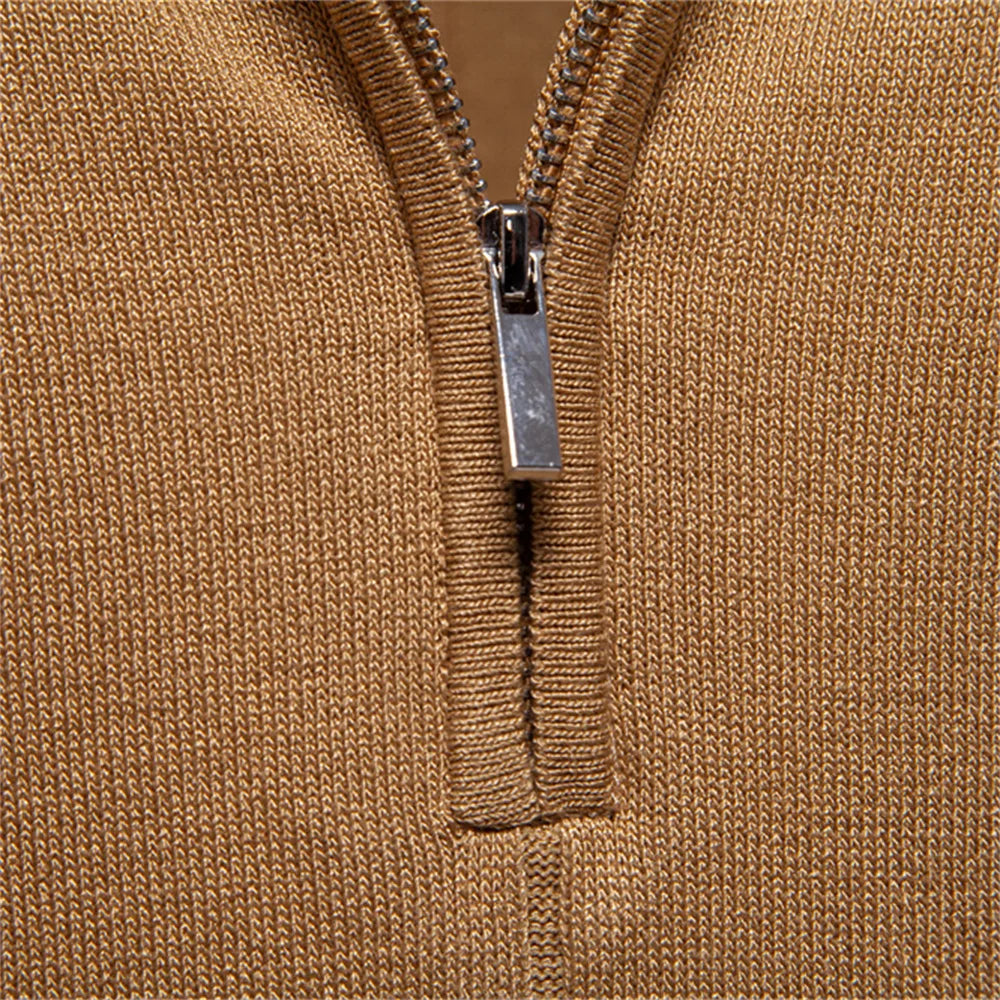 J&M Paris™ | Men's Polo with Zipper