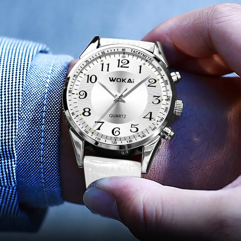 White Casual Sports Watch™ - Olsen & Olsen