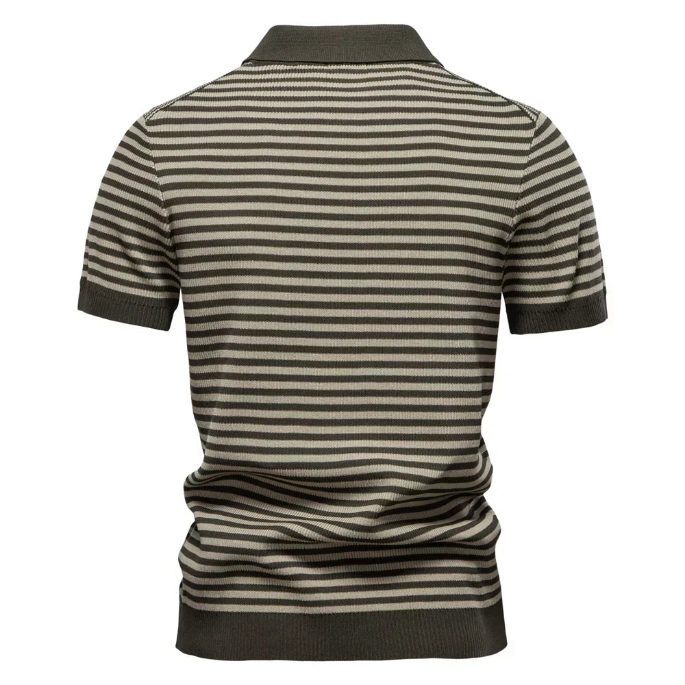 J&M Paris™ | Striped Polo