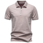 J&M Paris™ | Elegant Men's Polo with Zipper