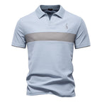 J&M Paris™ | Men's Color Block Polo