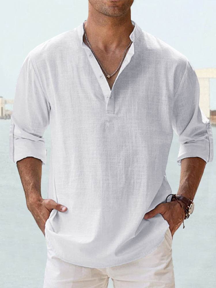 Arthur Linen Shirt - Breathable Comfort For Warm Days