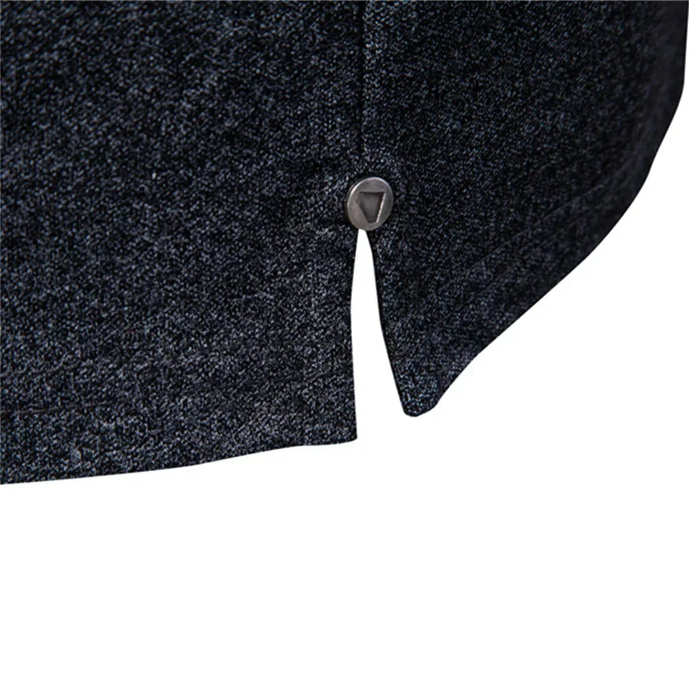 J&M Paris™ | Elegant Men's Polo with Zipper