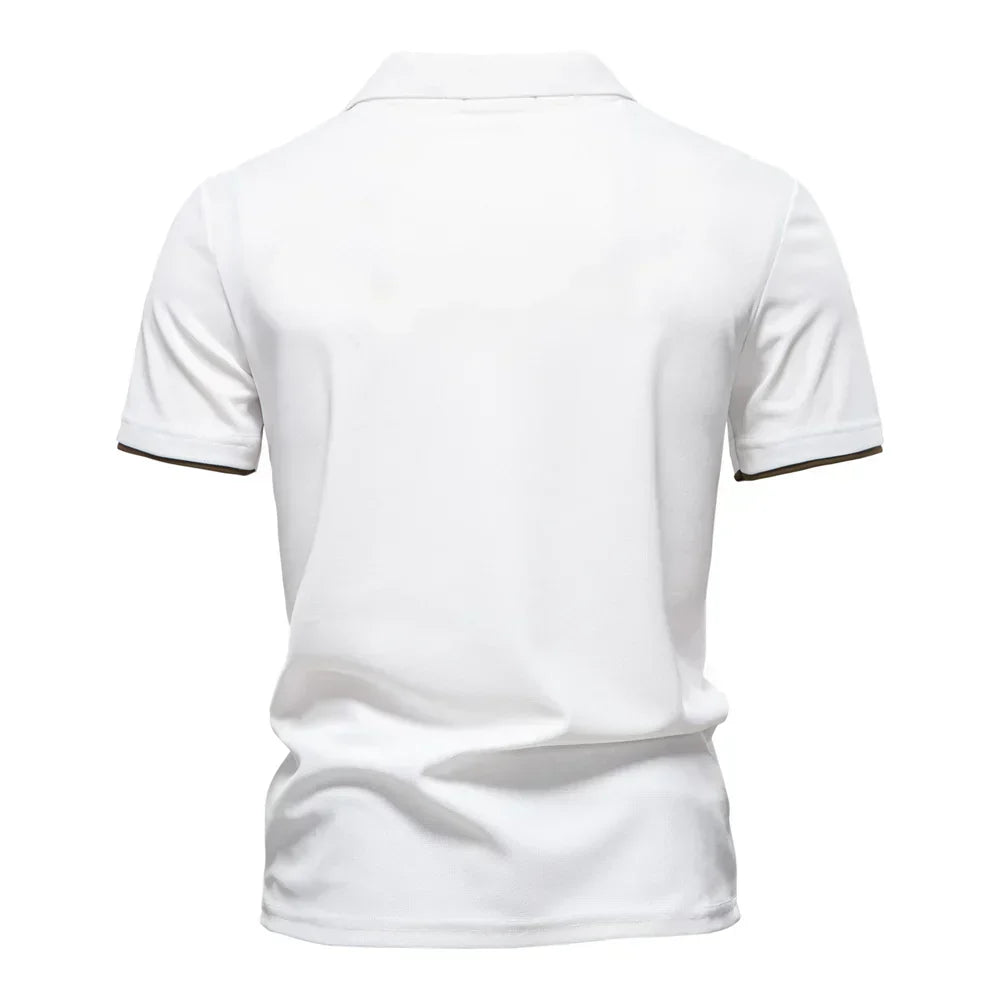 J&M Paris™ | Men's Color Block Polo