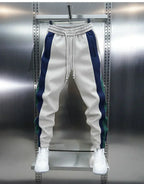 Laurent™ | Tension Pants with Contrasting Stripes