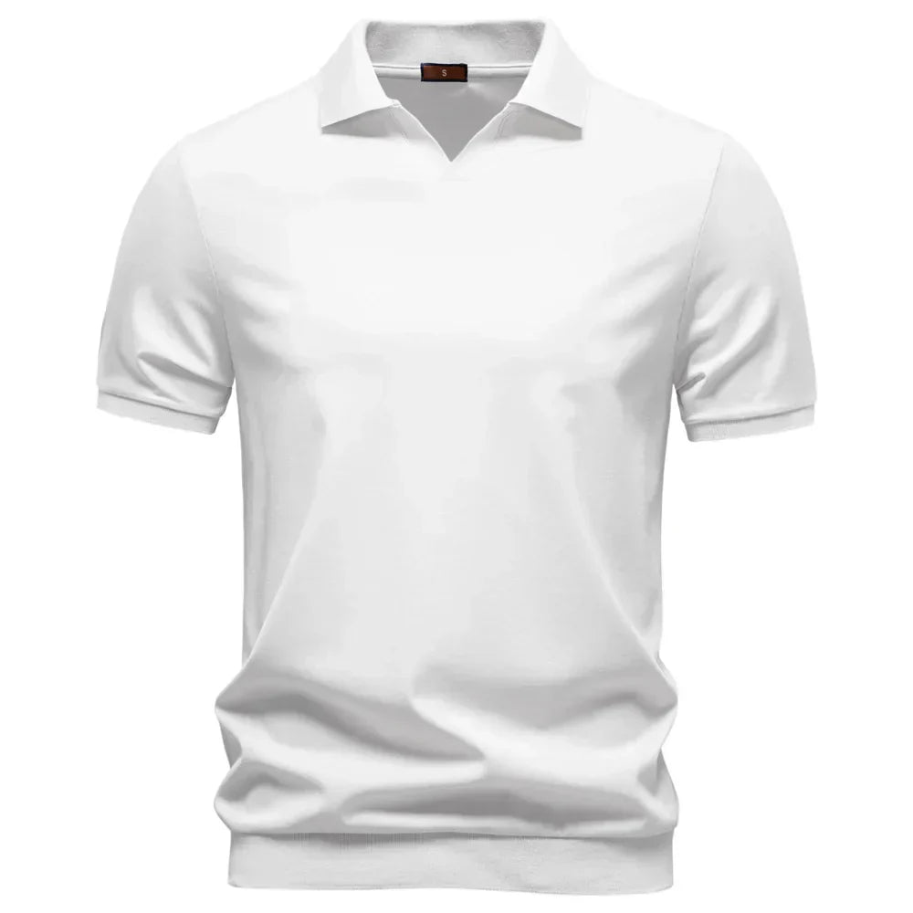 J&M Paris™ | Breathable V-Neck Polo