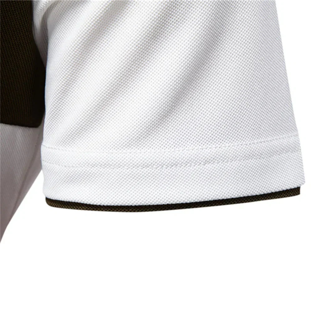 J&M Paris™ | Men's Color Block Polo