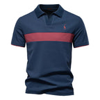 J&M Paris™ | Men's Color Block Polo