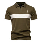 J&M Paris™ | Men's Color Block Polo