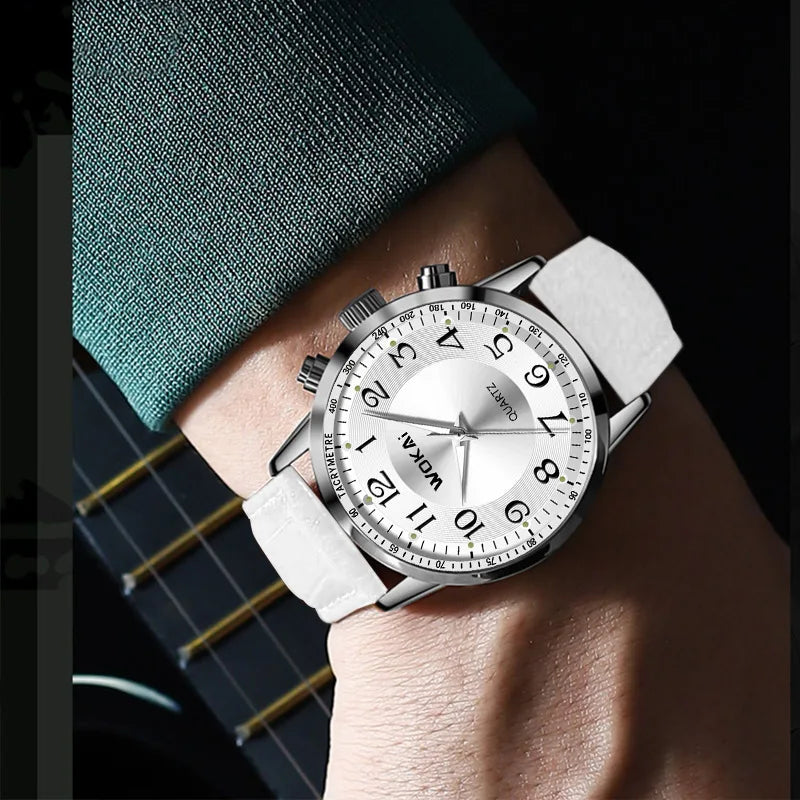 White Casual Sports Watch™ - Olsen & Olsen