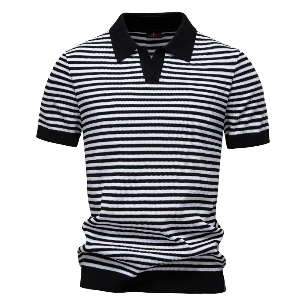 J&M Paris™ | Striped Polo