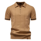 J&M Paris™ | Men's Polo with Zipper