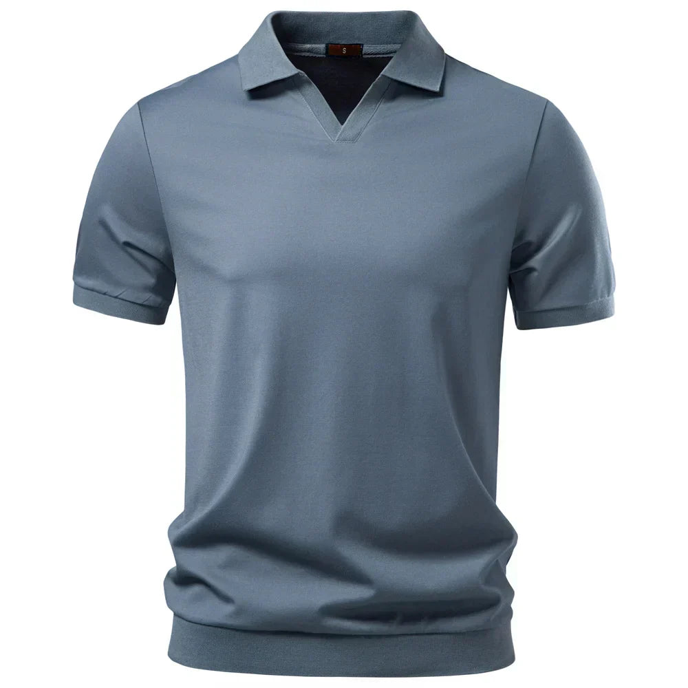 J&M Paris™ | Breathable V-Neck Polo