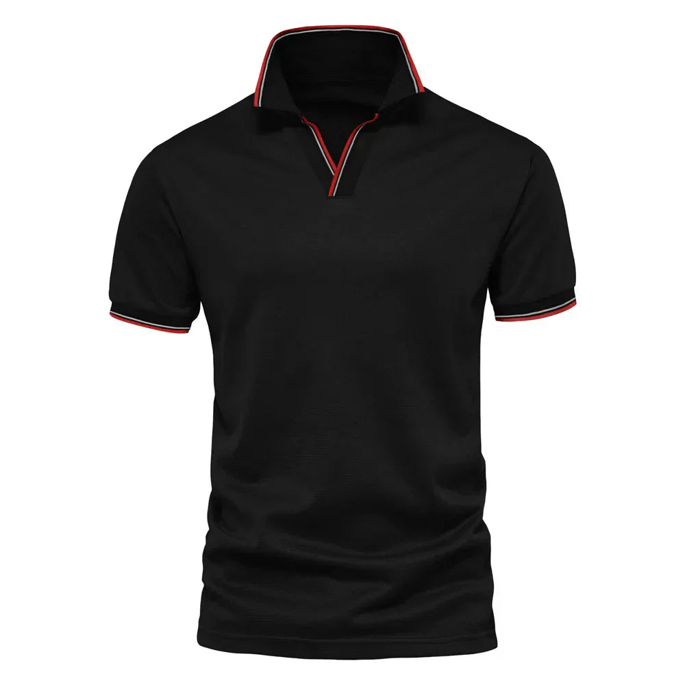J&M Paris™ | Men's V-Neck Polo