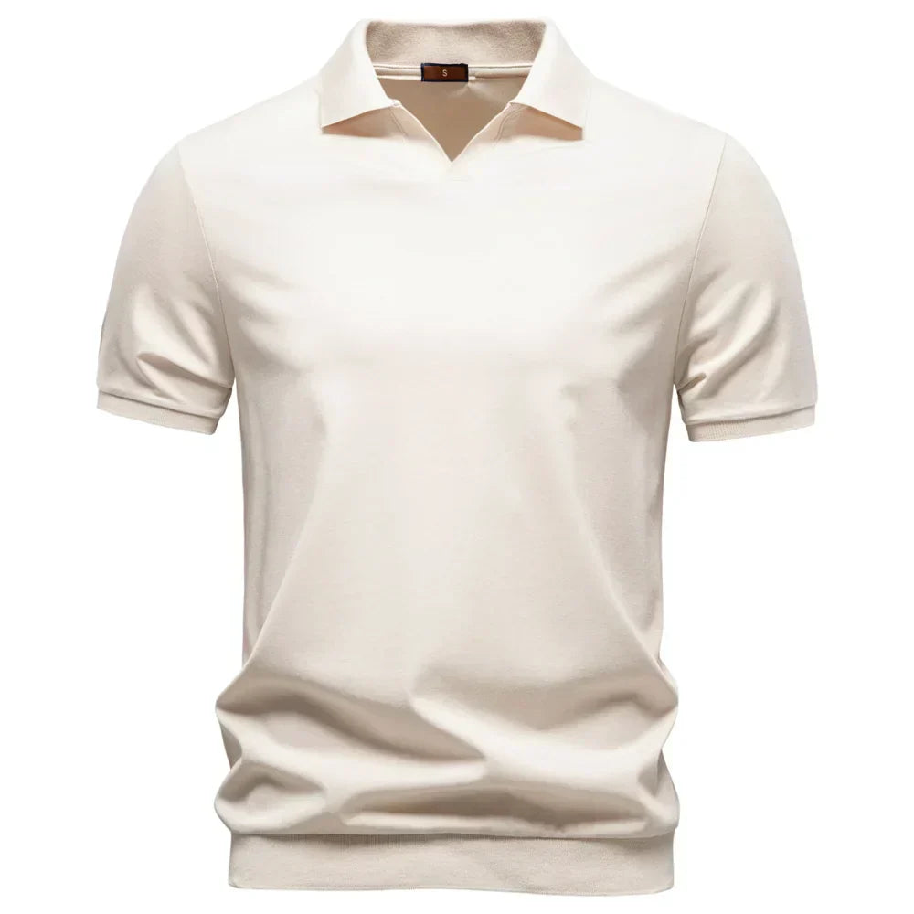 J&M Paris™ | Breathable V-Neck Polo