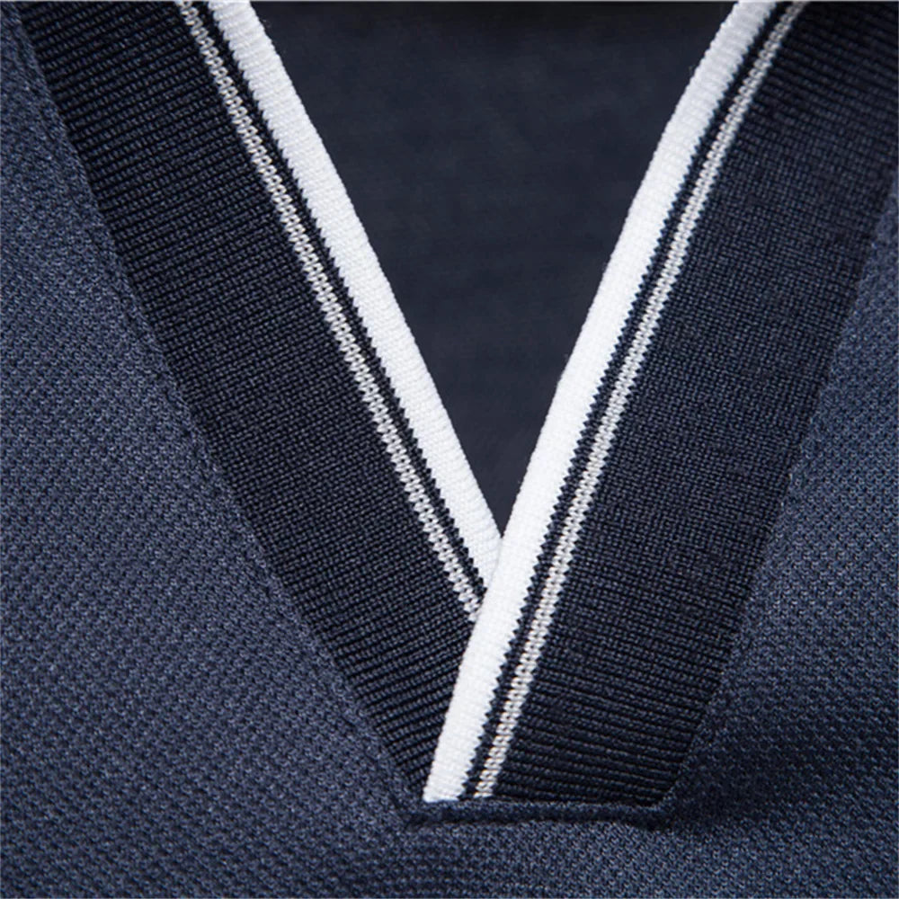 J&M Paris™ | Men's V-Neck Polo