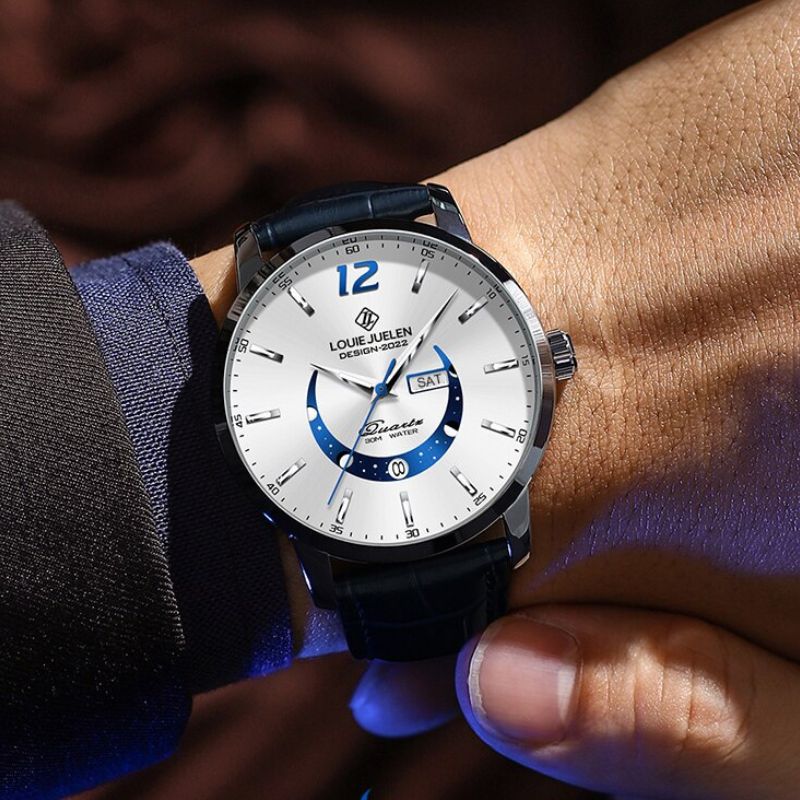 Elegant Luminous Moon Phase™ Watch